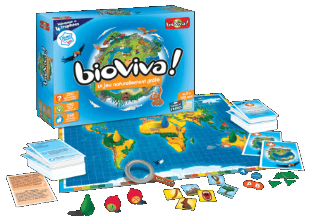 Jeu de société dès 8 ans: Bioviva.