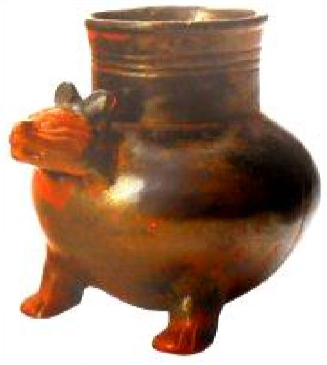 Céramique Tohil Plomiza du Salvador.