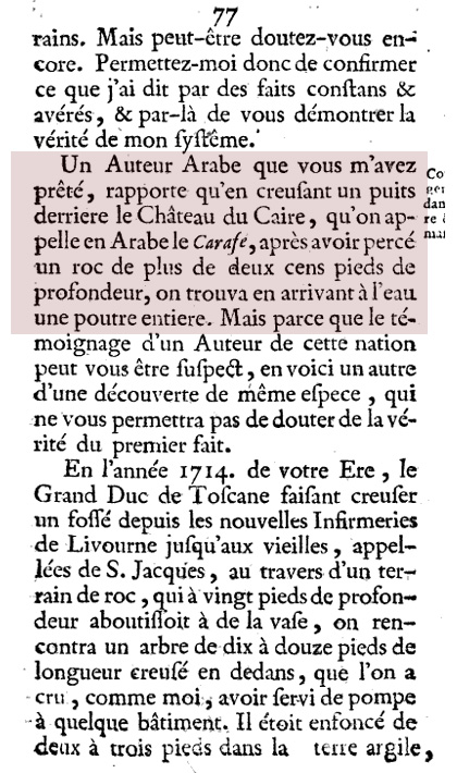 Chroniques du missionnaire Benoît de Maillet.