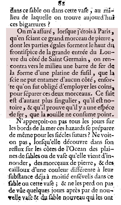 Chroniques du missionnaire Benoît de Maillet.