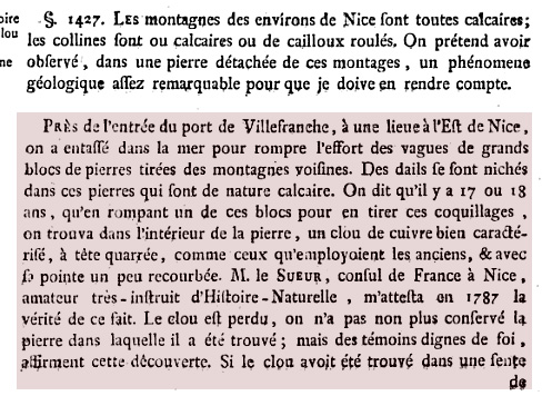 Chroniques du géologue Horace-Bénédict de Saussure.