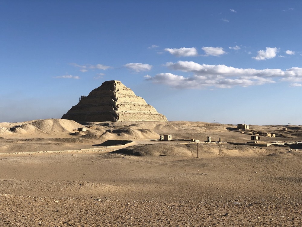 complexe funéraire de Djéser à Saqqara, près de la tombe de Ptahshepsès.