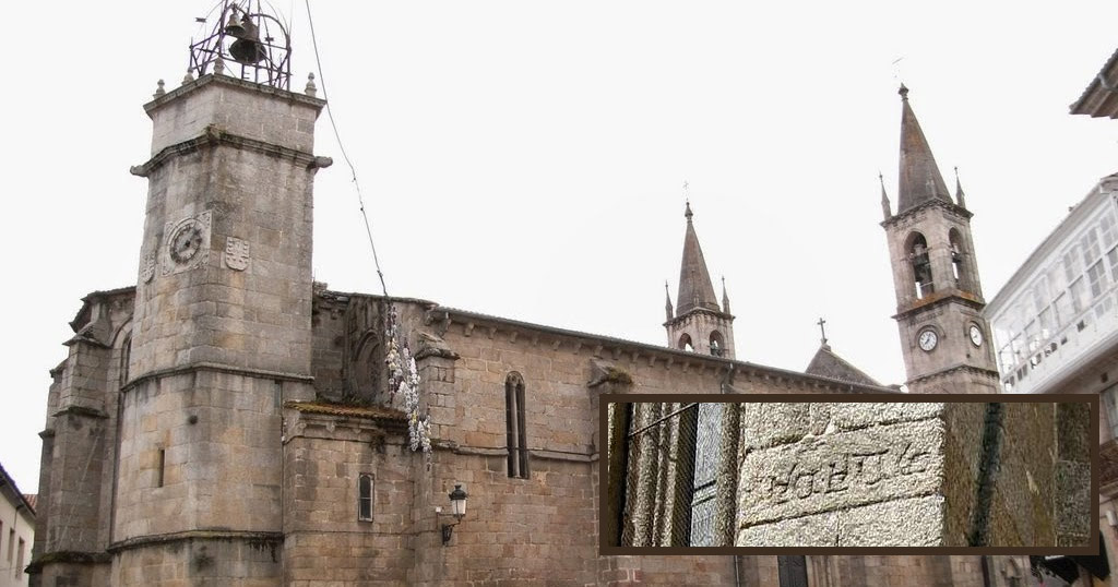 Église Saint Jacques à Betanzos en Galice.