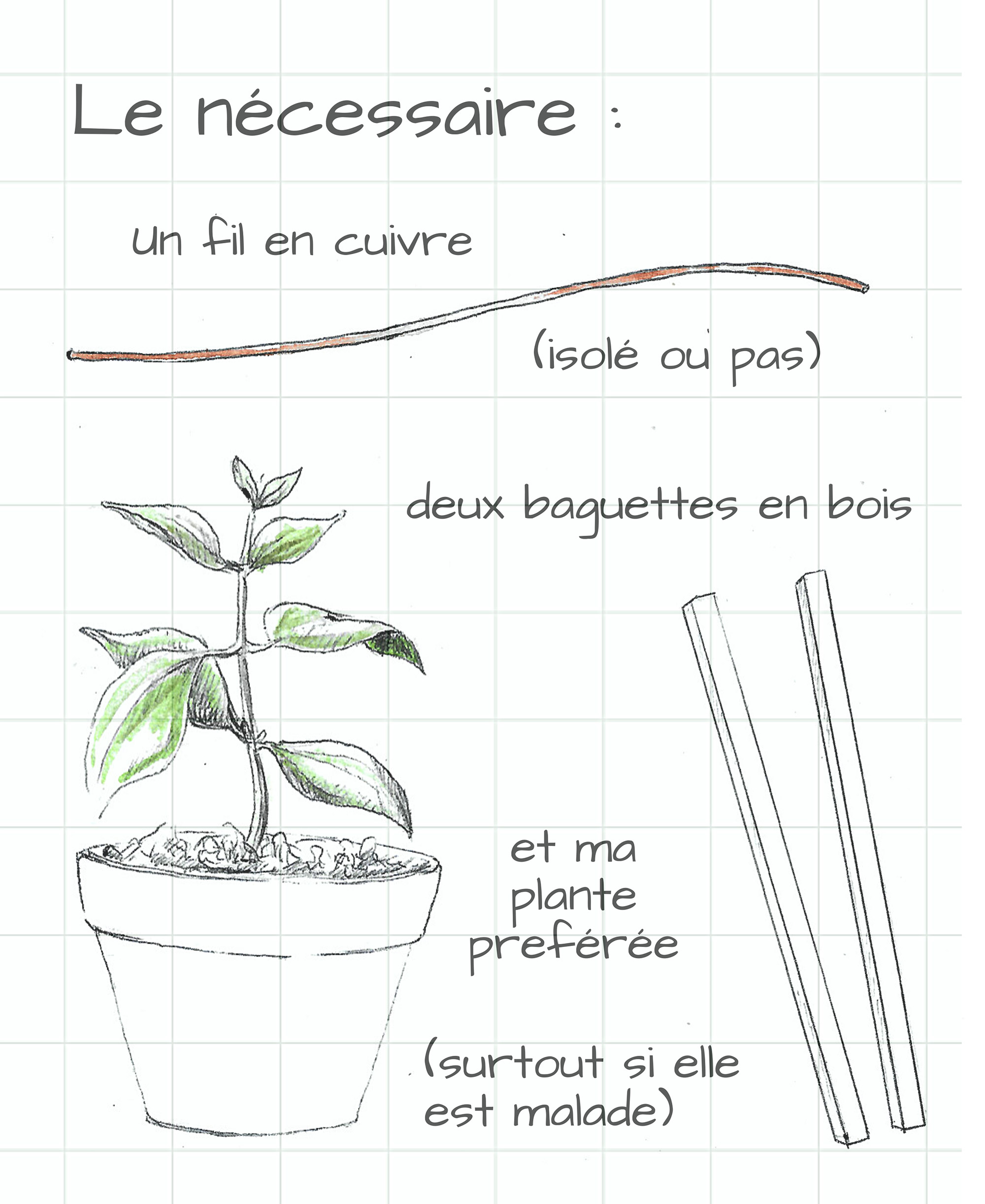 Electroculture : Boucle de Lakhovsky, étape 1 par Aurélien Culat.