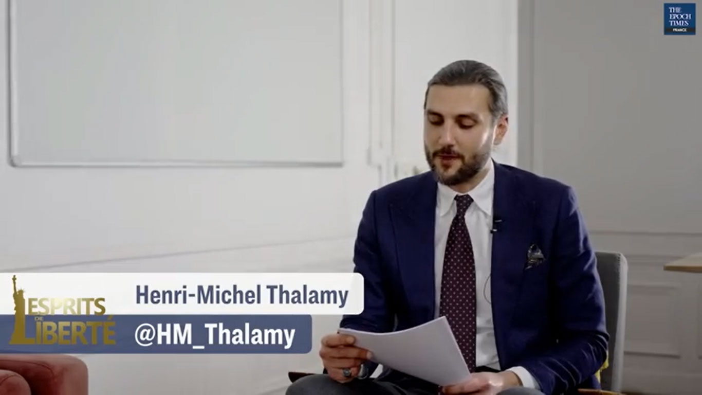 Interview d'Aude Denizot par le journaliste Henri-Michel Thalamy (Esprits de Liverté).