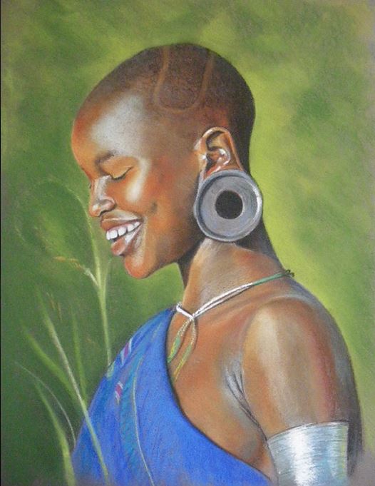 Ethiopienne aux lobes allongées (Marjorie Martin-Sisteron)