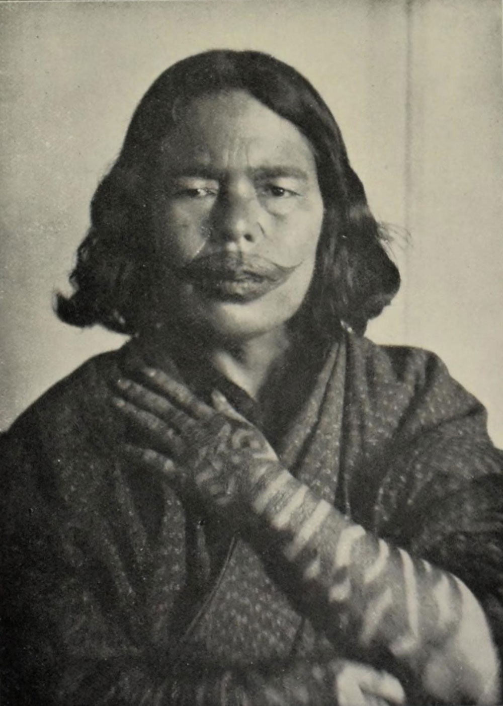 Ethnie Aïnou ou Utari (île d'Hokkaido au Japon & Extrême-Orient en Russie (1880).