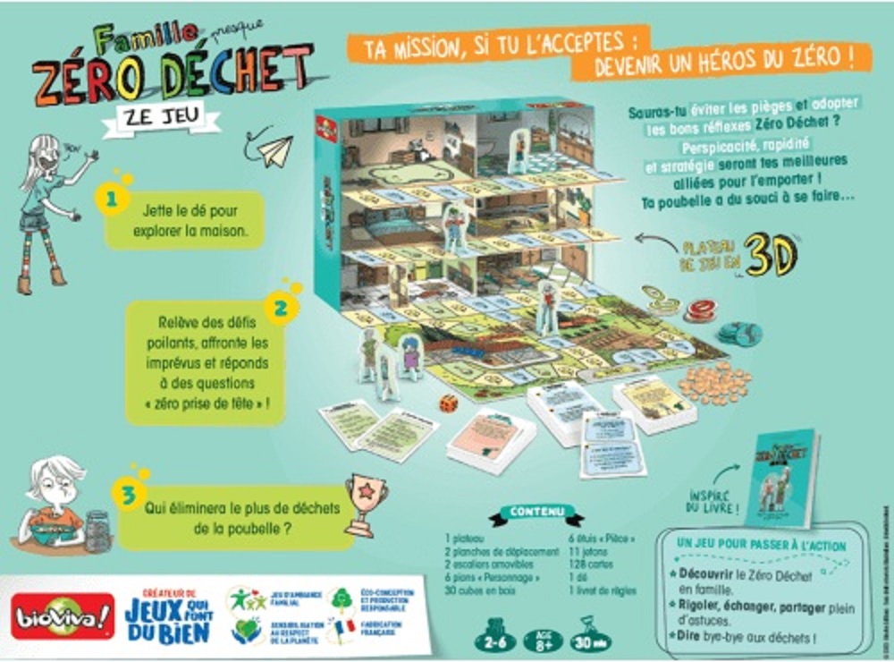 Jeu de société dès 8 ans: Bioviva.