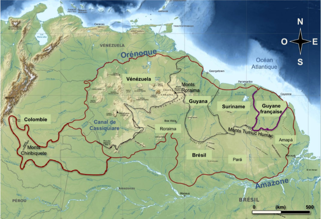 Fleuves Amazone & Orénoque, Brésil, Colombie, Guyana, Guyane française, Suriname, Venezuela.