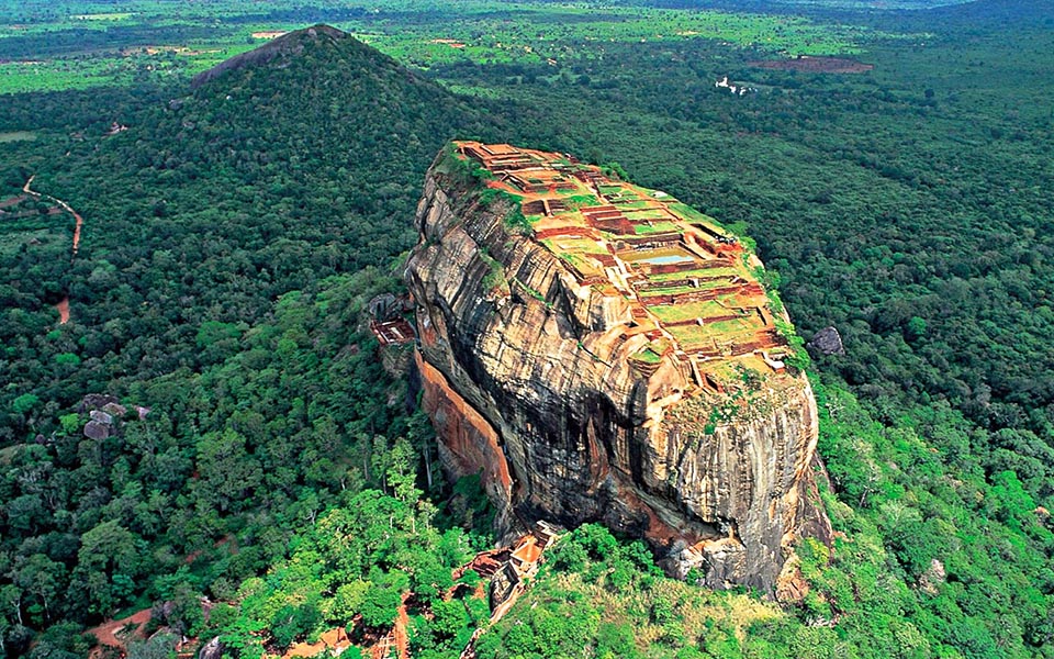 Forteresse de Sigiriya au Sri Lanka (ex-Ceylan)