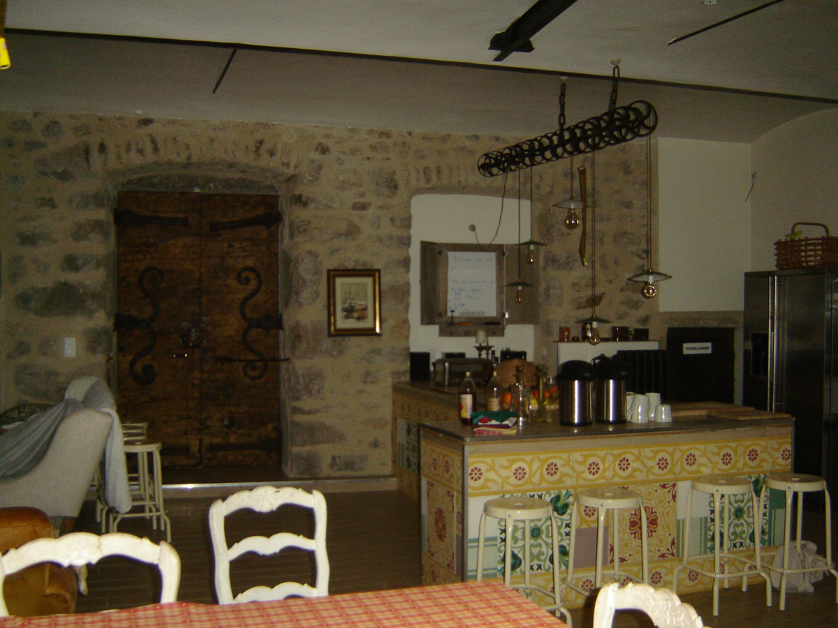 Espace détente "Au Fil de Soi" d'Issamoulenc, dans l'Auzène, en Ardèche.