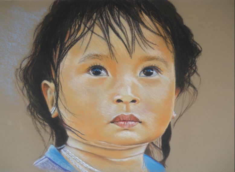 Jeune asiatique d'Extrême-Orient (Marjorie Martin-Sisteron)