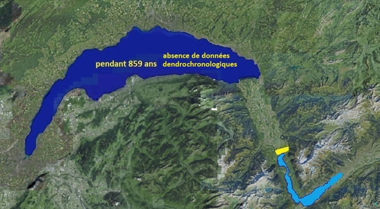 Lac Gioran phase remplissage