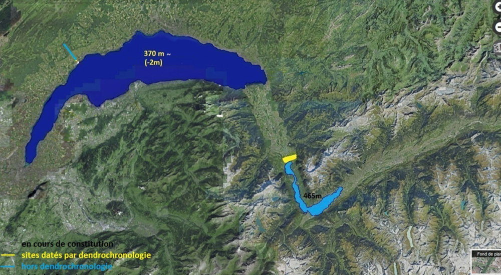 Lac Gioran phase remplissage
