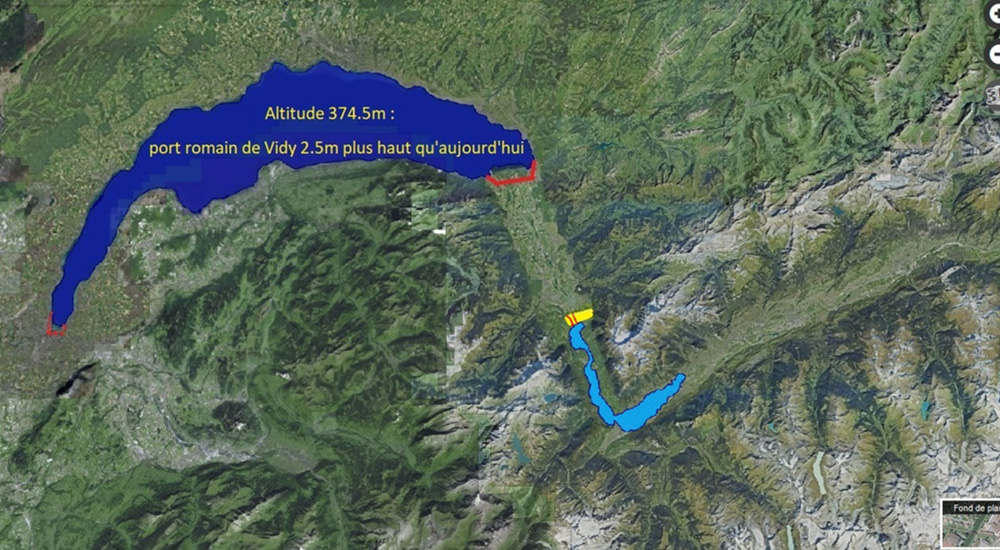 Lac Gioran phase remplissage