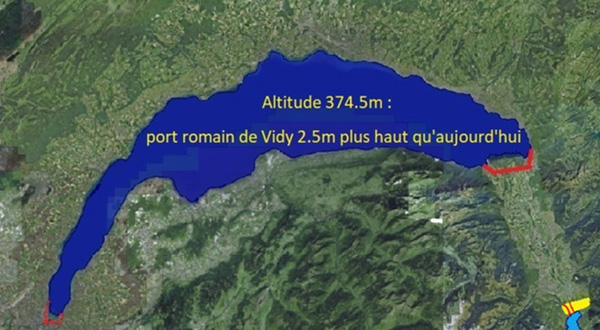 Lac Gioran phase remplissage