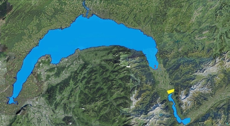 Lac Gioran phase remplissage