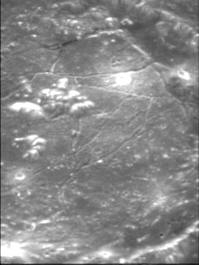 Lulière sur la Lune.