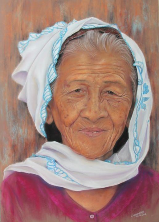 Gentillesse (pastelliste Lysiane Lagauzère)