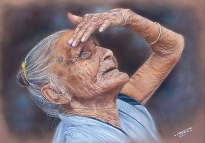 Un autre regard (pastelliste Lysiane Lagauzère)