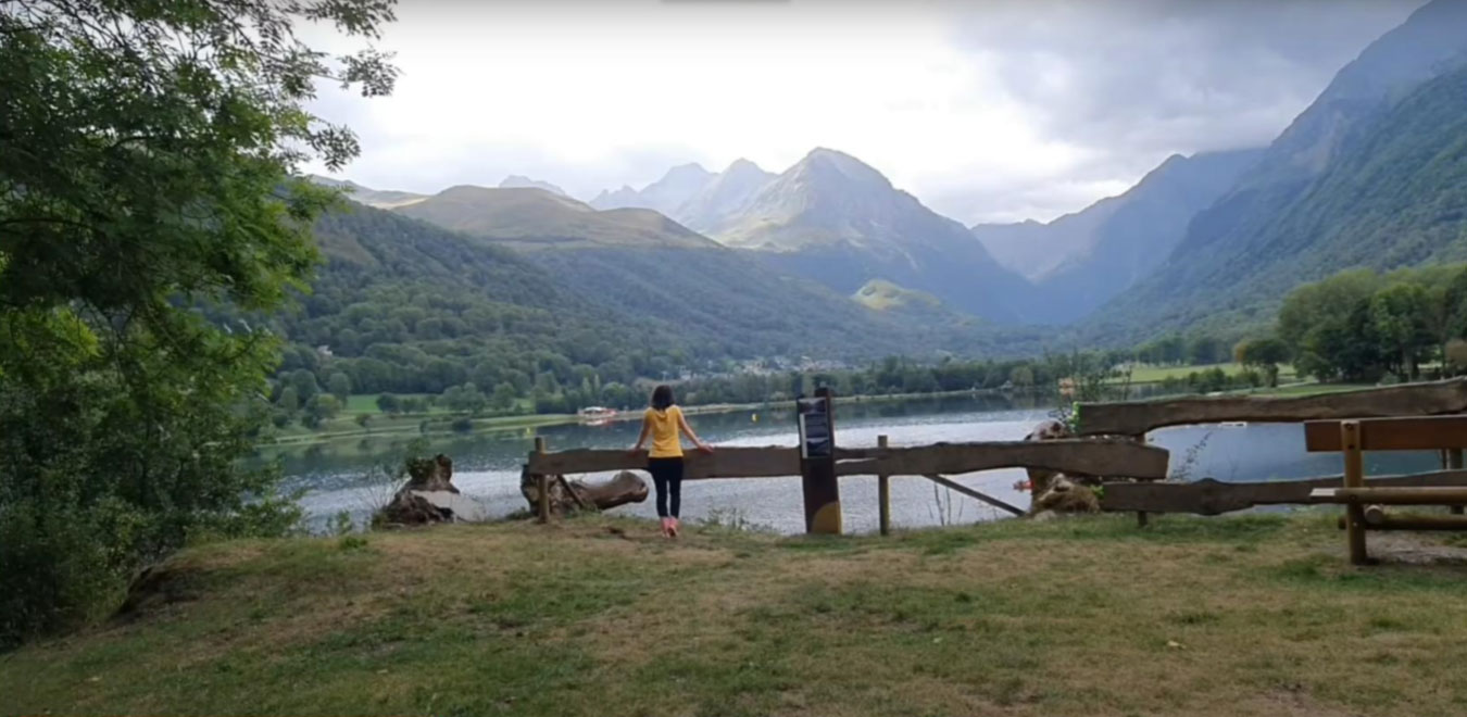 Méthode Pilates avec Mylène : Repos mérité & contemplation des Hautes-Pyrénées.