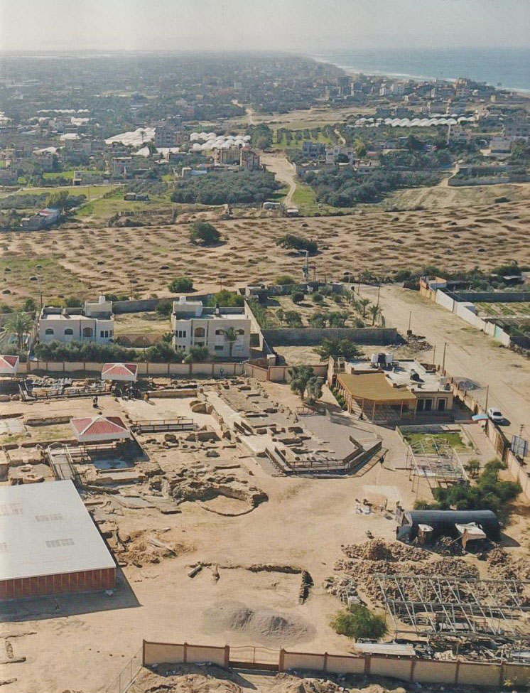 Monastère de Saint Hilarion à Gaza.