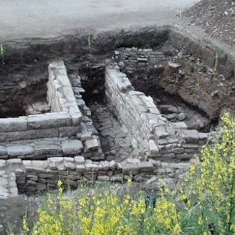 Palais hellénistique à Risan, région d'Illyrie au Montenegro, il y a 2300 ans.