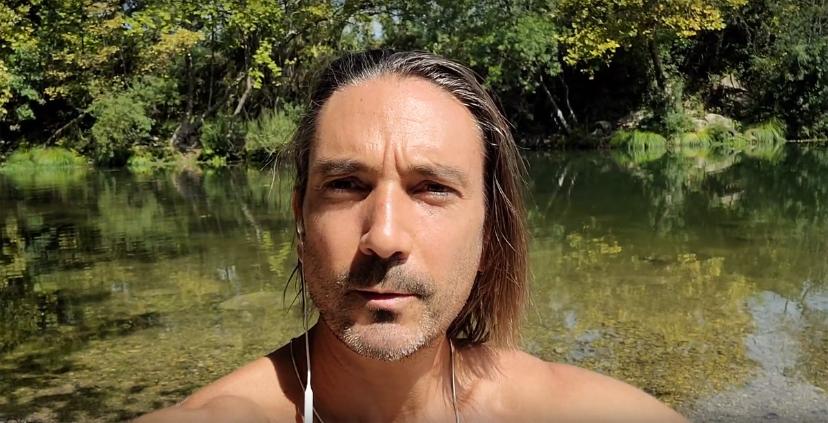 Raphaël Papillon, lieu de méditation au Vidourle dans le Gard & l'Hérault, en France.