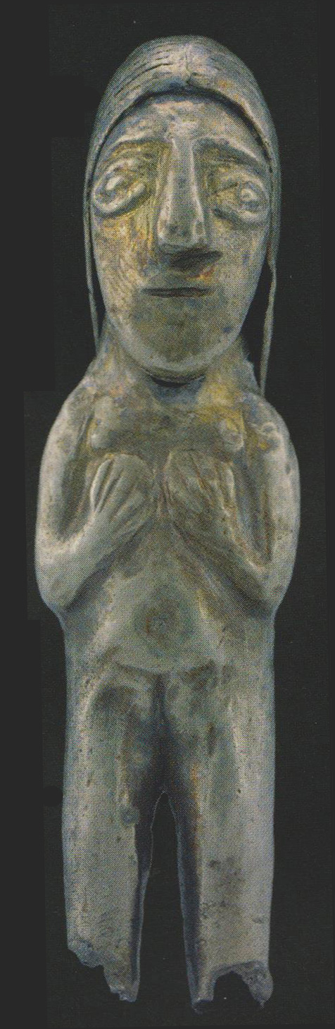 Personnage en argent doré du Pérou