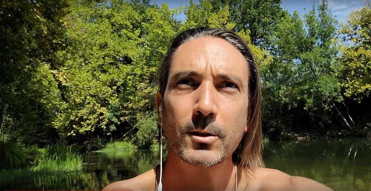 Raphaël Papillon, lieu de méditation au Vidourle dans le Gard & l'Hérault, en France.