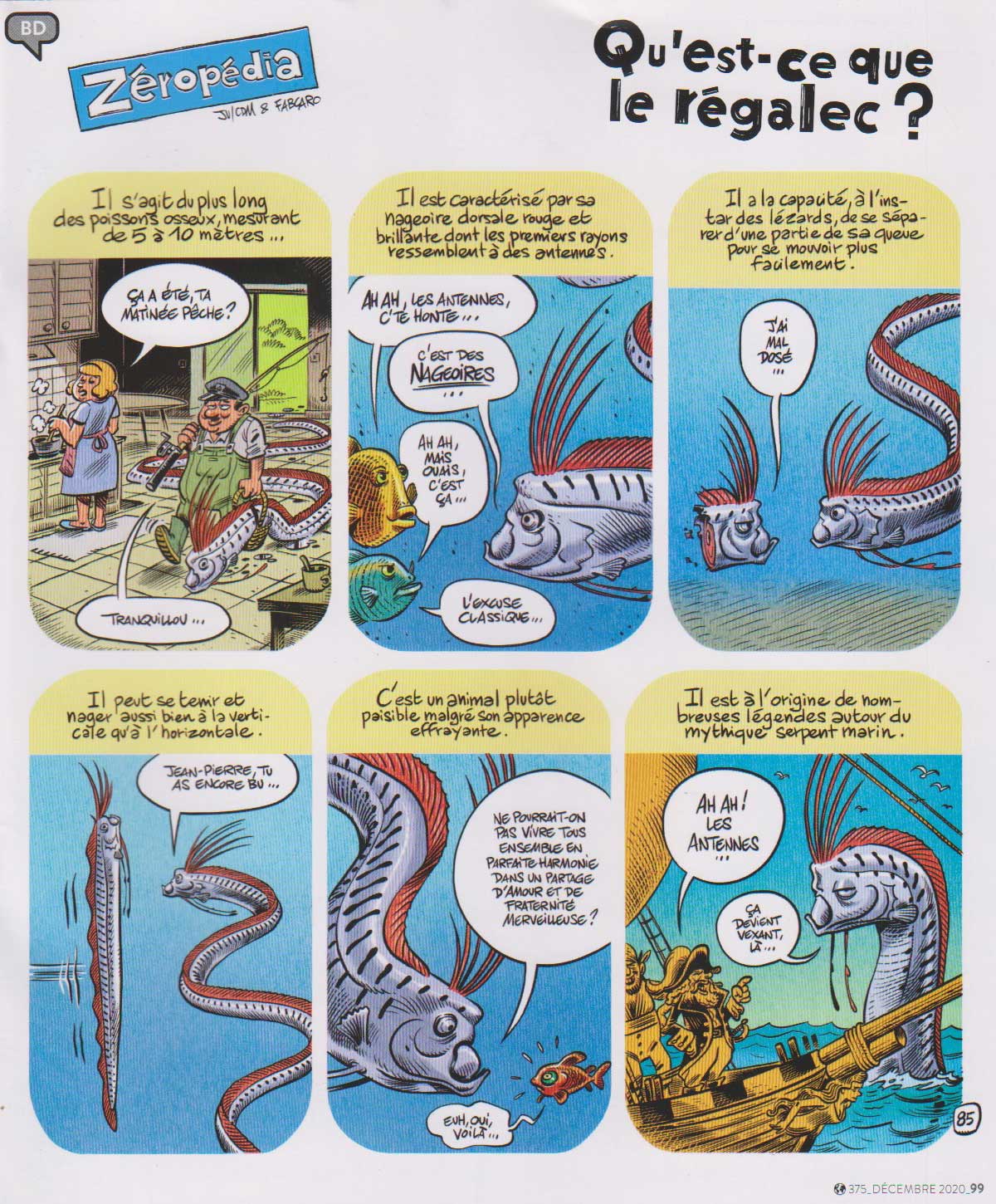 Régalec en bande dessinée