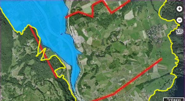 Lac Gioran phase remplissage