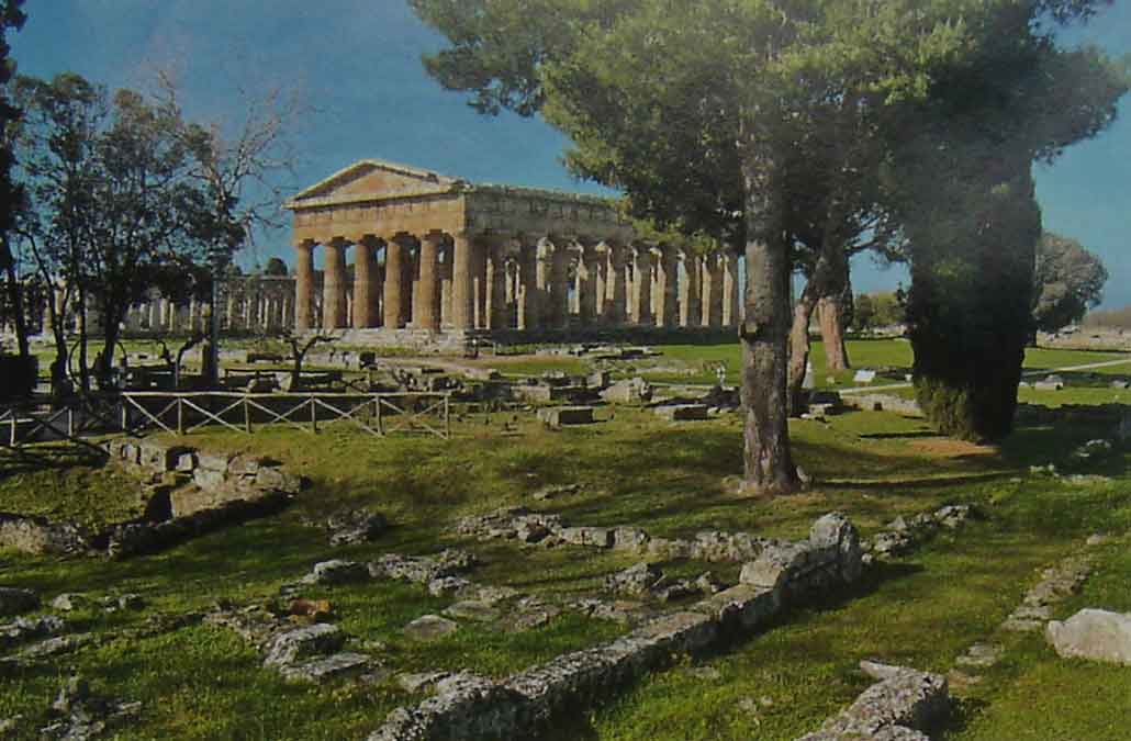 Temple de Paestum au Pays-Bas