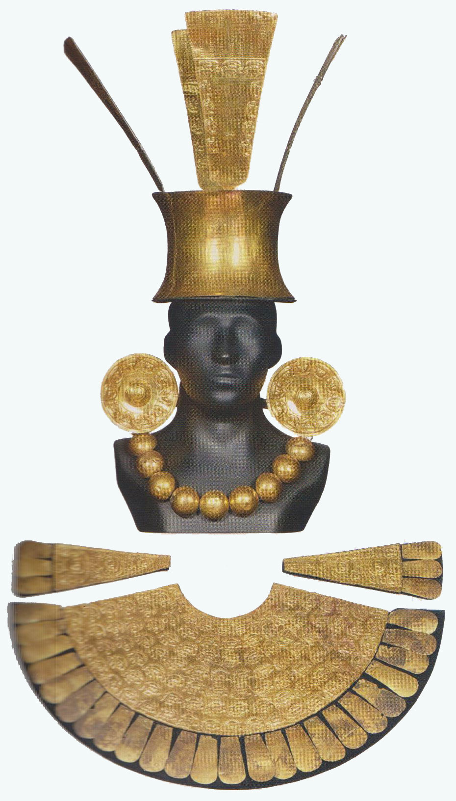 Parure en or de culture Chimu