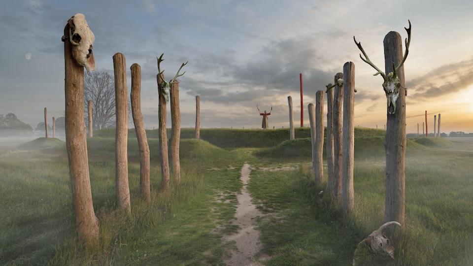 Tumulus de Tiel au Pays-Bas