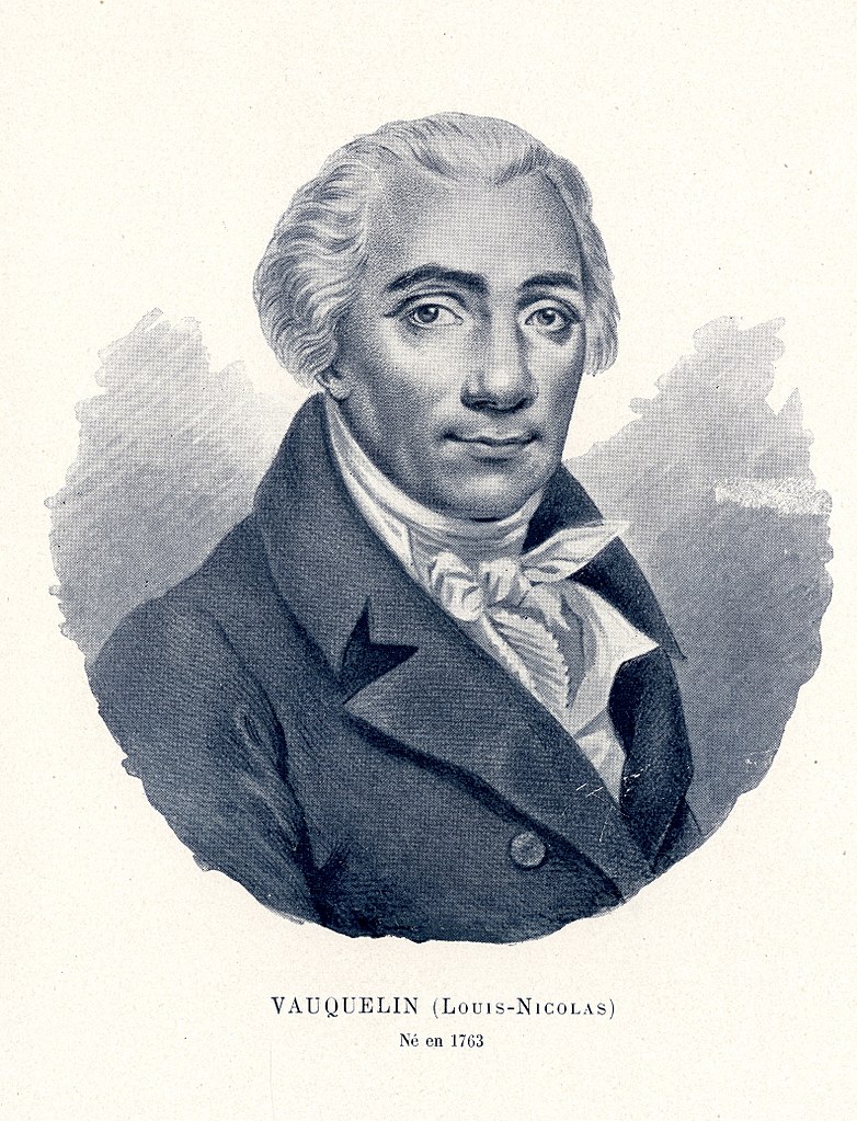 Louis-Nicolas Vauquelin et ses travaux sur l'origine du calcium chez la poule.