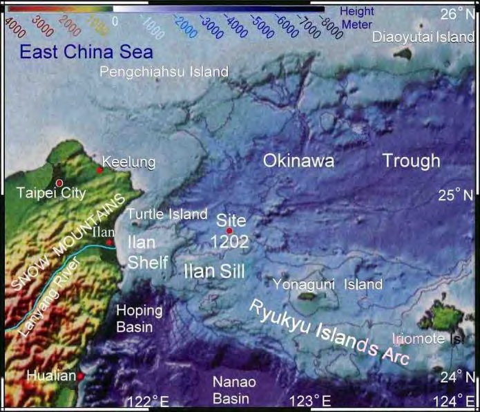 Yonaguni & les îles Ryukyu, près du Japon.